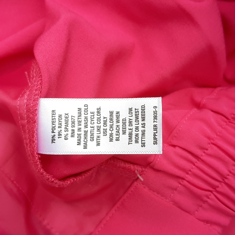 Worthington Fuchsia High-Rise Wide Leg Trousers SZ 20W - Picture 5 of 5